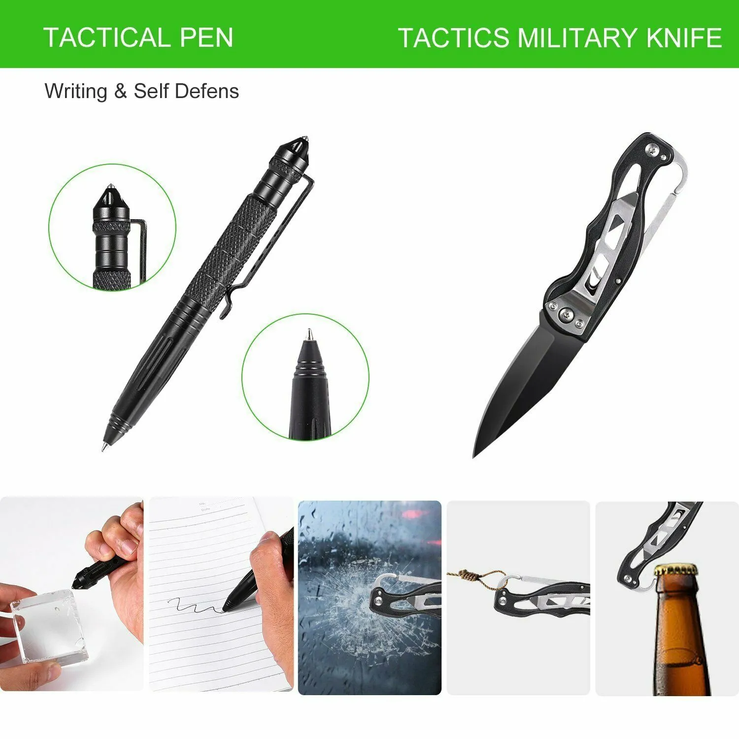 DuckOut™ 12PCS Outdoor Tactical Survival Gear Kit