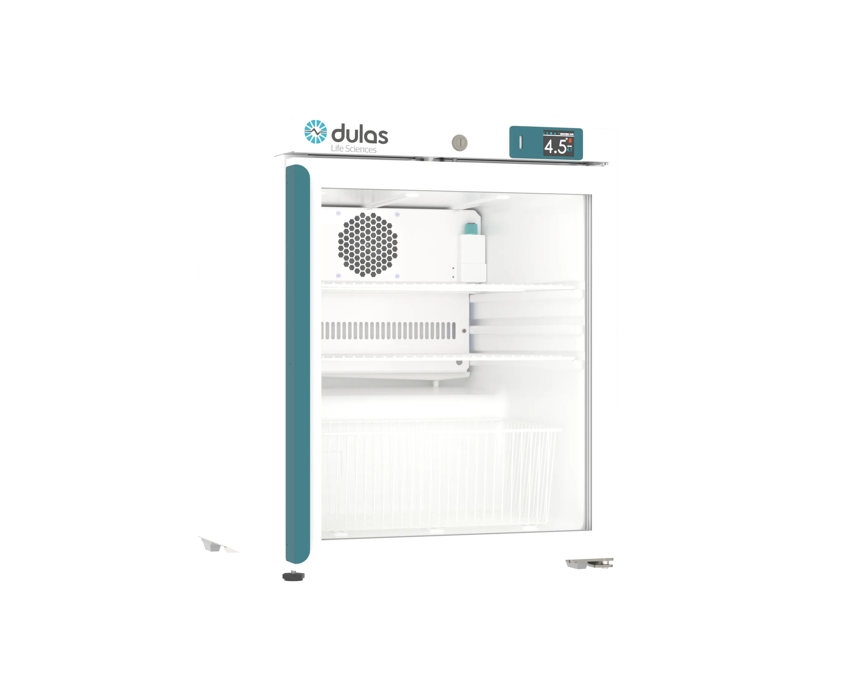 Dulas Counter Top Pharmacy Refrigerator 95lt With Glass Door
