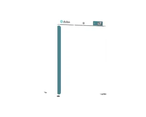 Dulas Under Counter Pharmacy Refrigerator 145lt With Solid Door