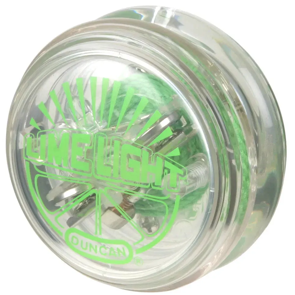 Duncan Yo Yo Beginner Lime Light (Assorted Colours)