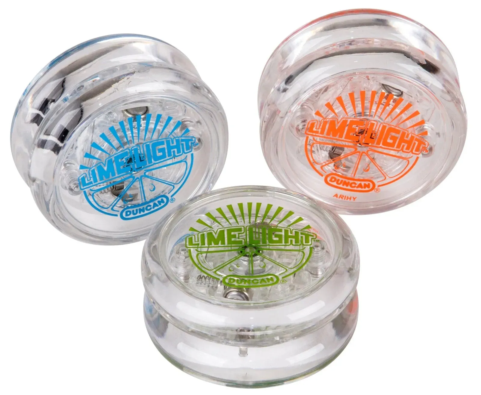 Duncan Yo Yo Beginner Lime Light (Assorted Colours)