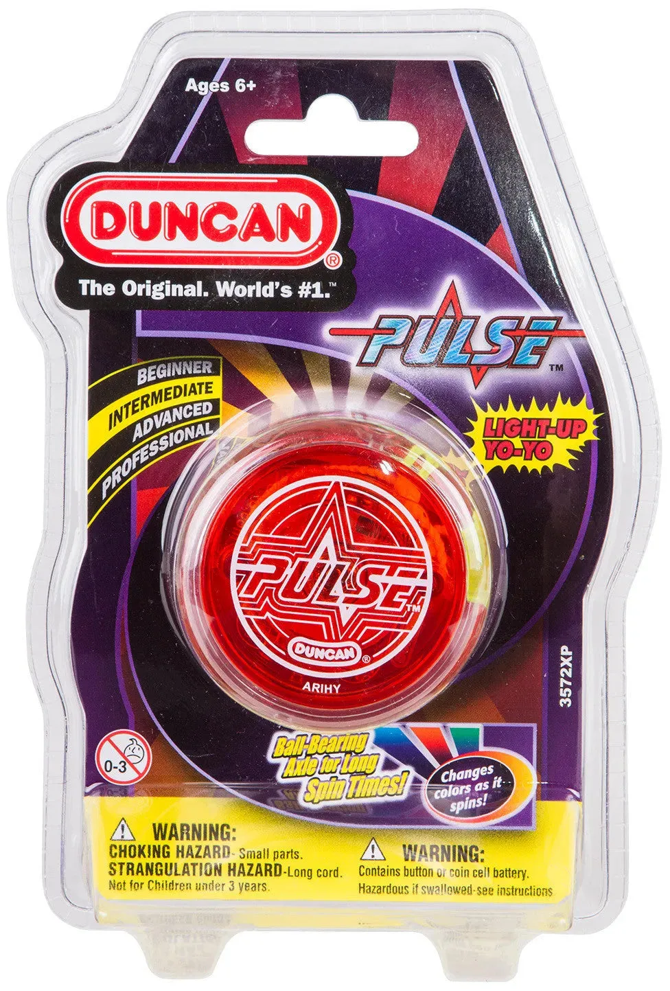 Duncan Yo Yo Intermediate Pulse (Assorted Colours)