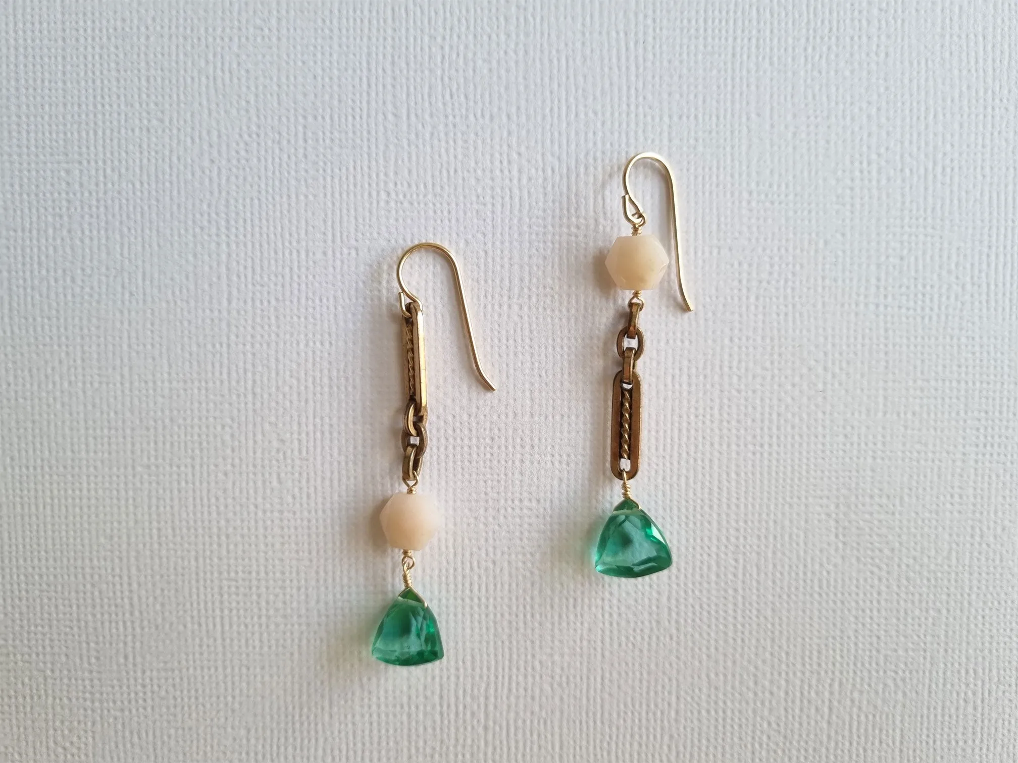 dusty rose earrings