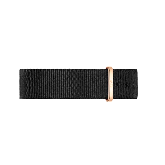 DW00100148 Daniel Wellington Classic Cornwall Black 40mm Rose Gold