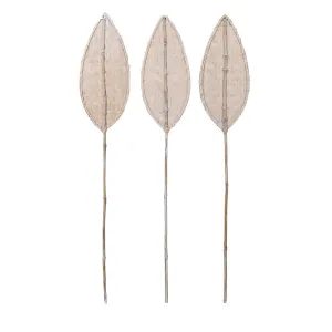 Dwell Future Eden Bamboo Leaf Wall Art