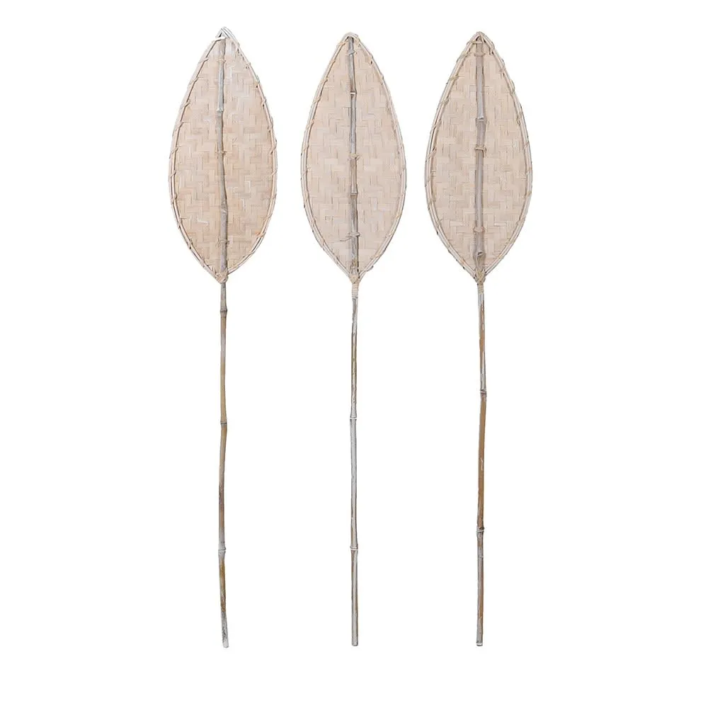 Dwell Future Eden Bamboo Leaf Wall Art