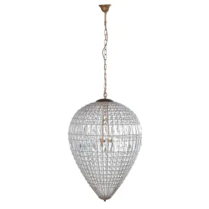 Dwell Lawn Large Dome Crystal Chandelier