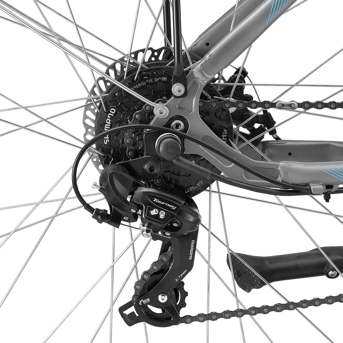 E-Sierra Hybrid Electric Bike Graphite Grey