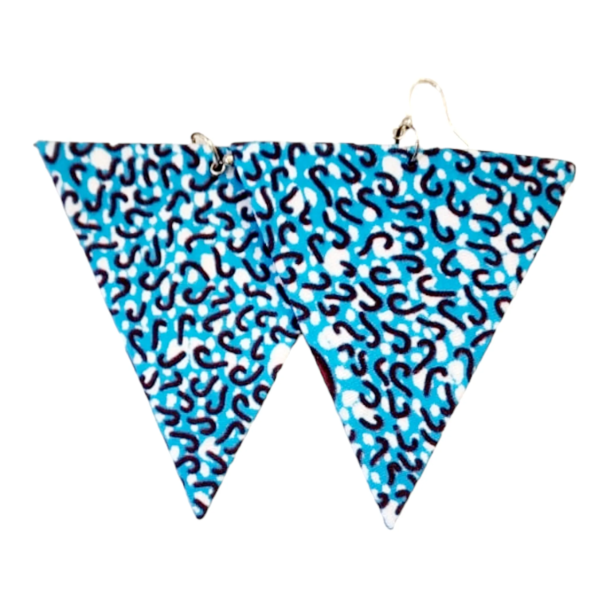 Earring - African Fabric | Bold Statement | Geri's Bluffing Boutique