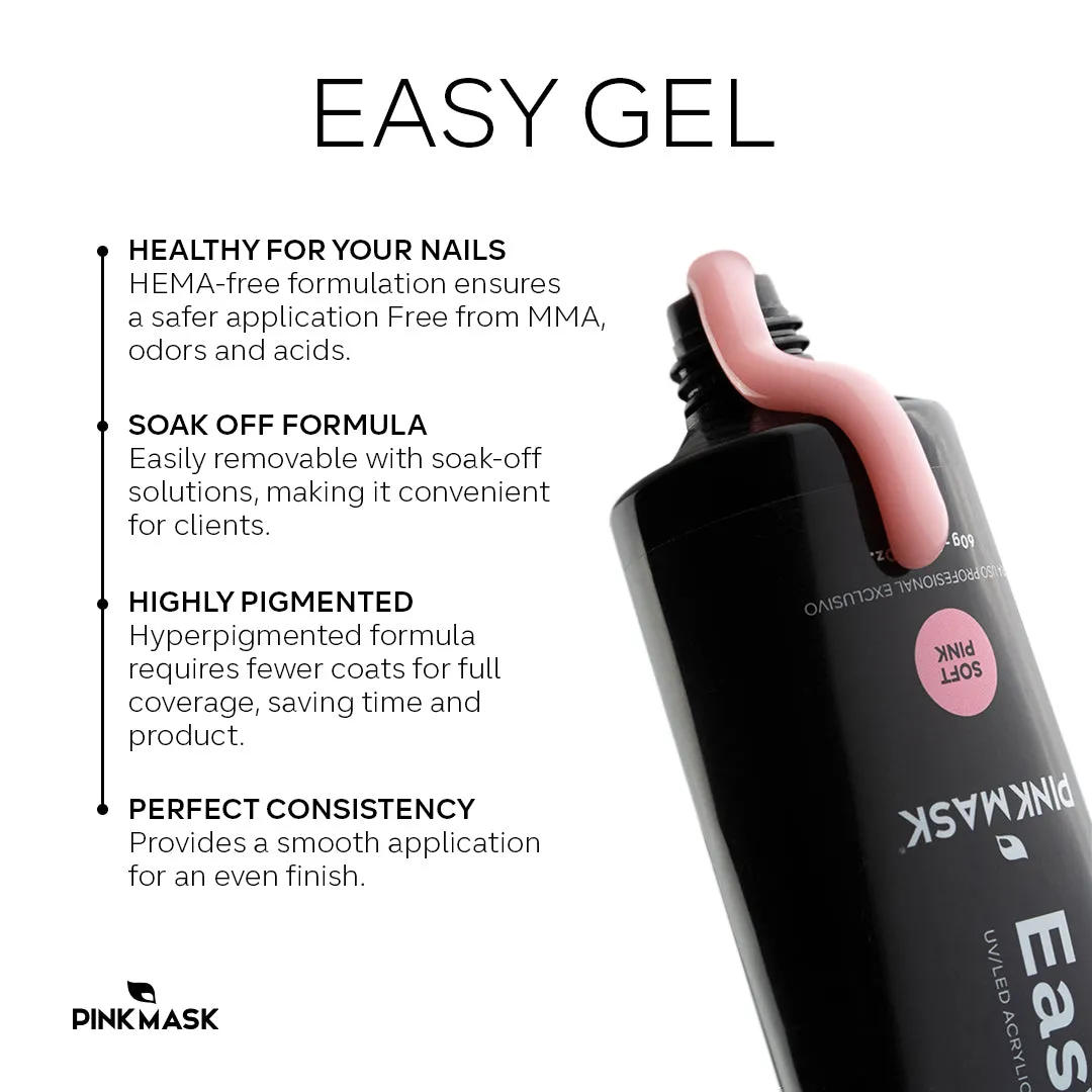 Easy Gel – Sparkly White - 2 oz
