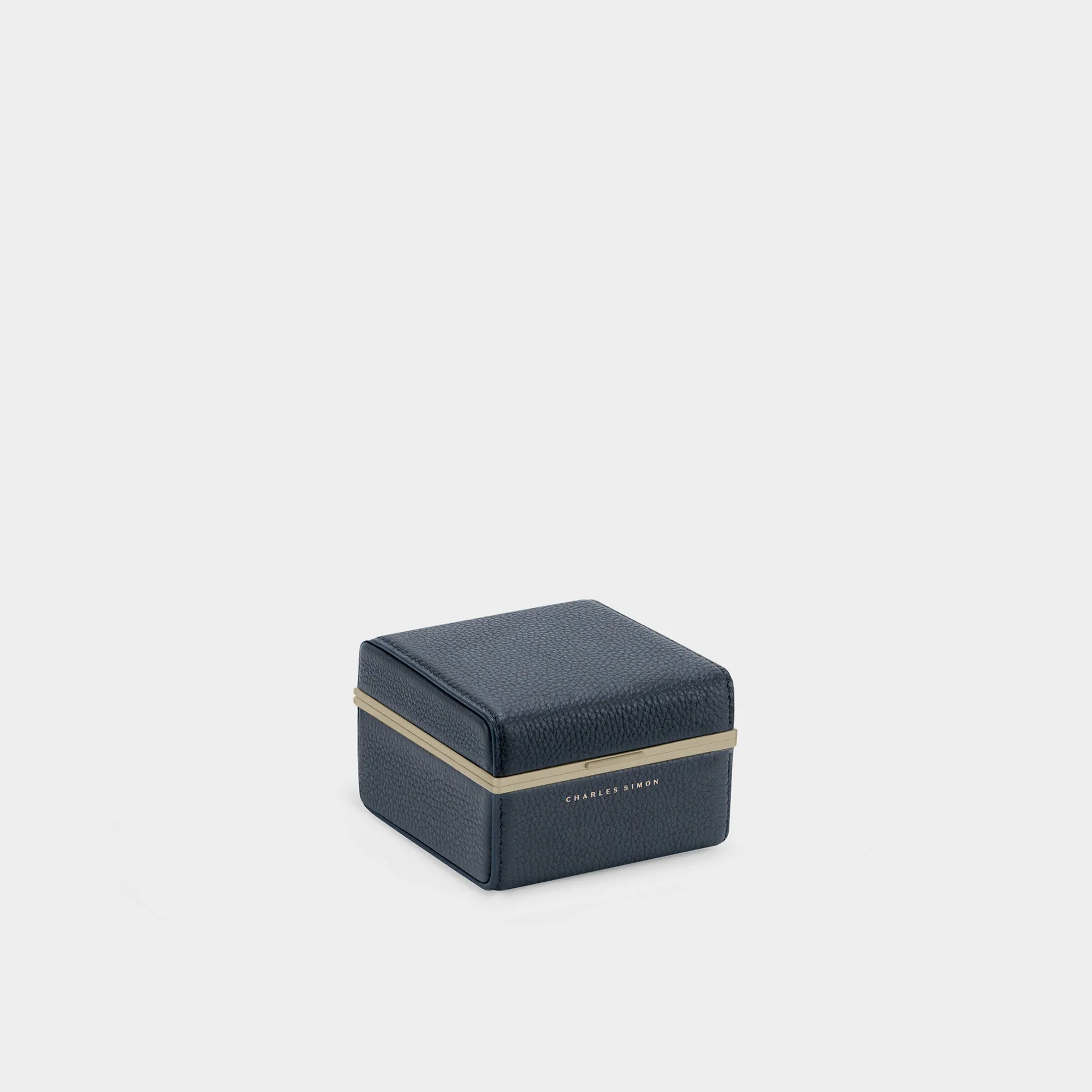 EATON 1 WATCH CASE - MARINE / CHAMPAGNE