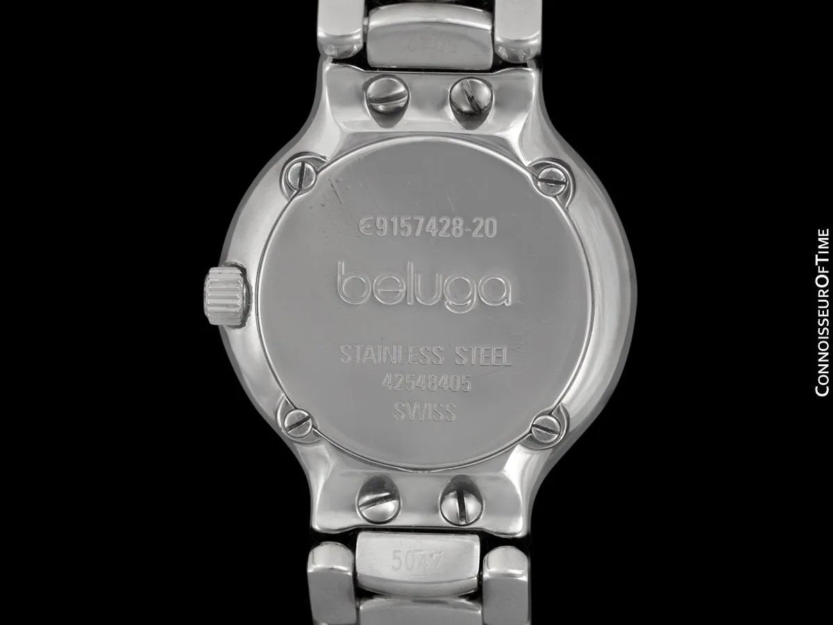 Ebel Beluga Ladies Watch - Stainless Steel with Original Factory Set Ebel Diamonds