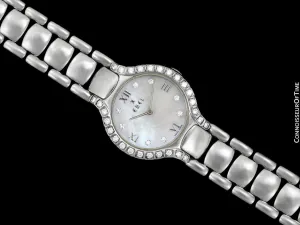 Ebel Beluga Ladies Watch - Stainless Steel with Original Factory Set Ebel Diamonds