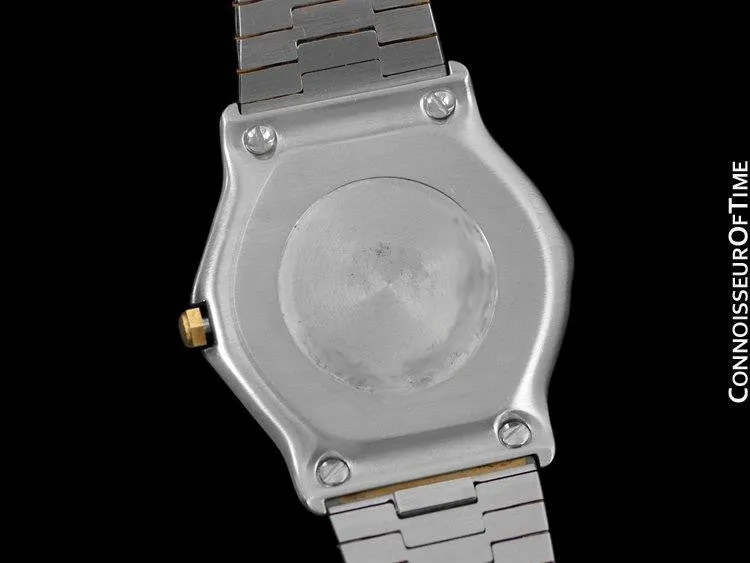Ebel Classic Wave Unisex Mens Midsize - Stainless Steel, 18K Gold, and Ebel Factory Diamonds