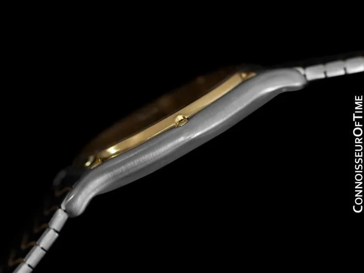 Ebel Classic Wave Unisex Mens Midsize - Stainless Steel, 18K Gold, and Ebel Factory Diamonds