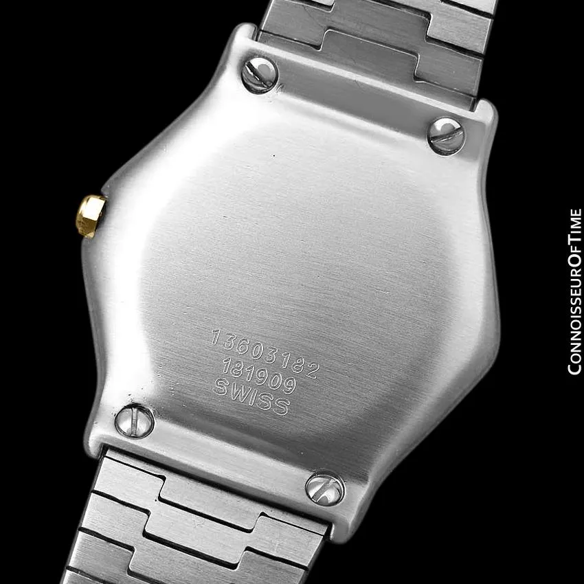 Ebel Classic Wave Unisex Mens Midsize Watch with Bracelet - Stainless Steel and 18K Gold