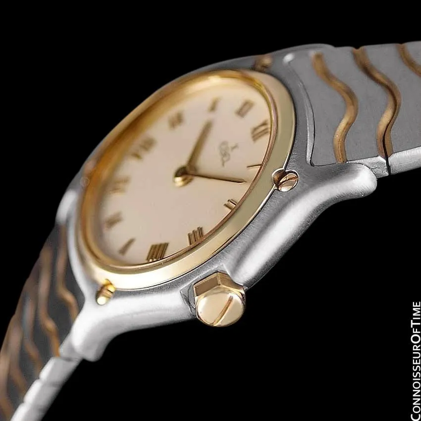 Ebel Wave Ladies Watch - Stainless Steel & 18K Gold