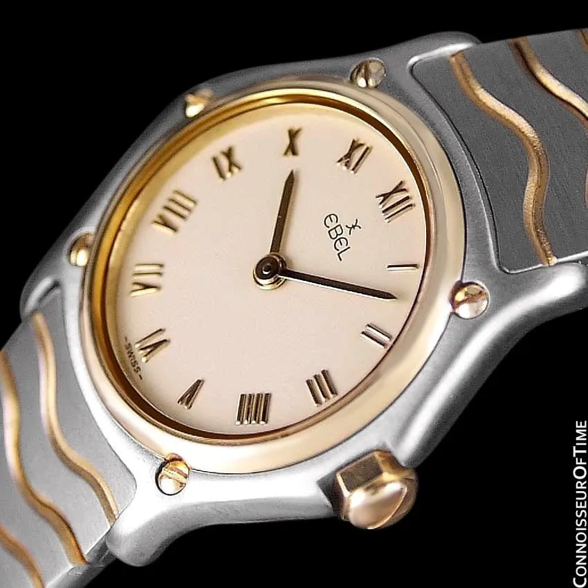 Ebel Wave Ladies Watch - Stainless Steel & 18K Gold