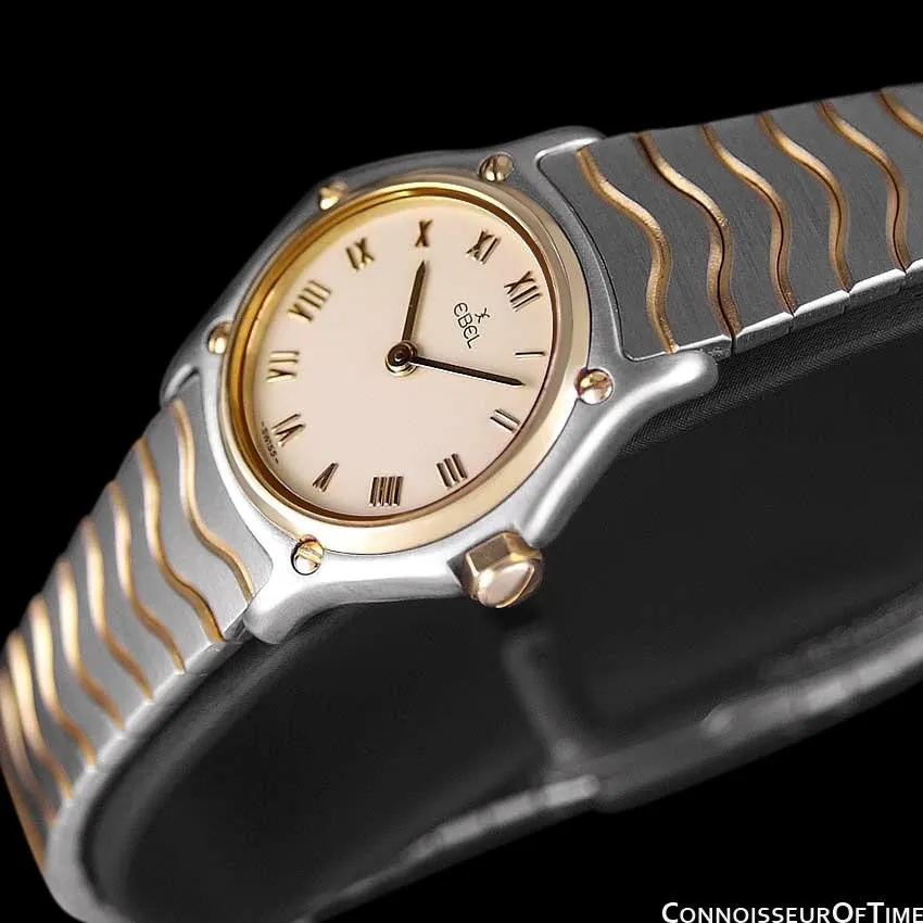 Ebel Wave Ladies Watch - Stainless Steel & 18K Gold