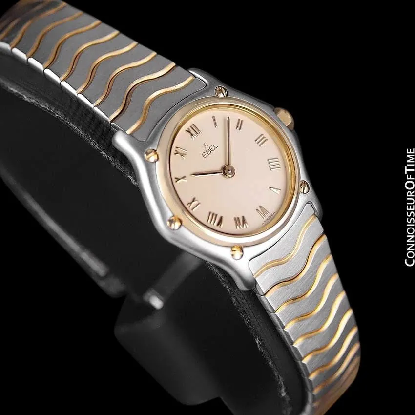 Ebel Wave Ladies Watch - Stainless Steel & 18K Gold