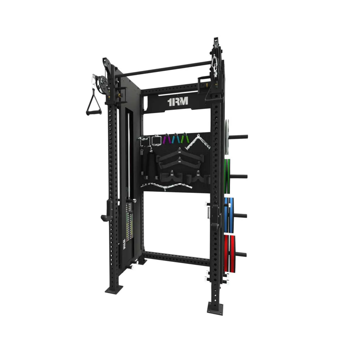 Ebony Functional Rack Loaded Gym Package