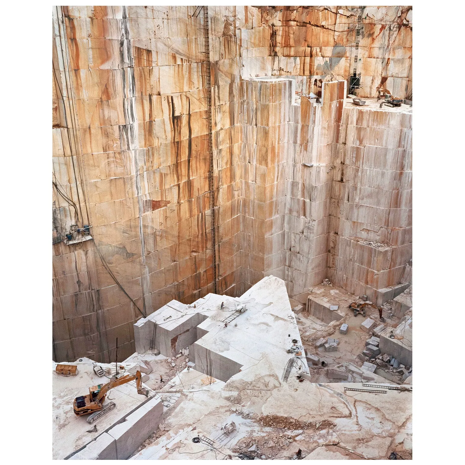 EDWARD BURTYNSKY "IBERIA QUARRIES #9" PARDAIS PORTUGAL, 2006-2007