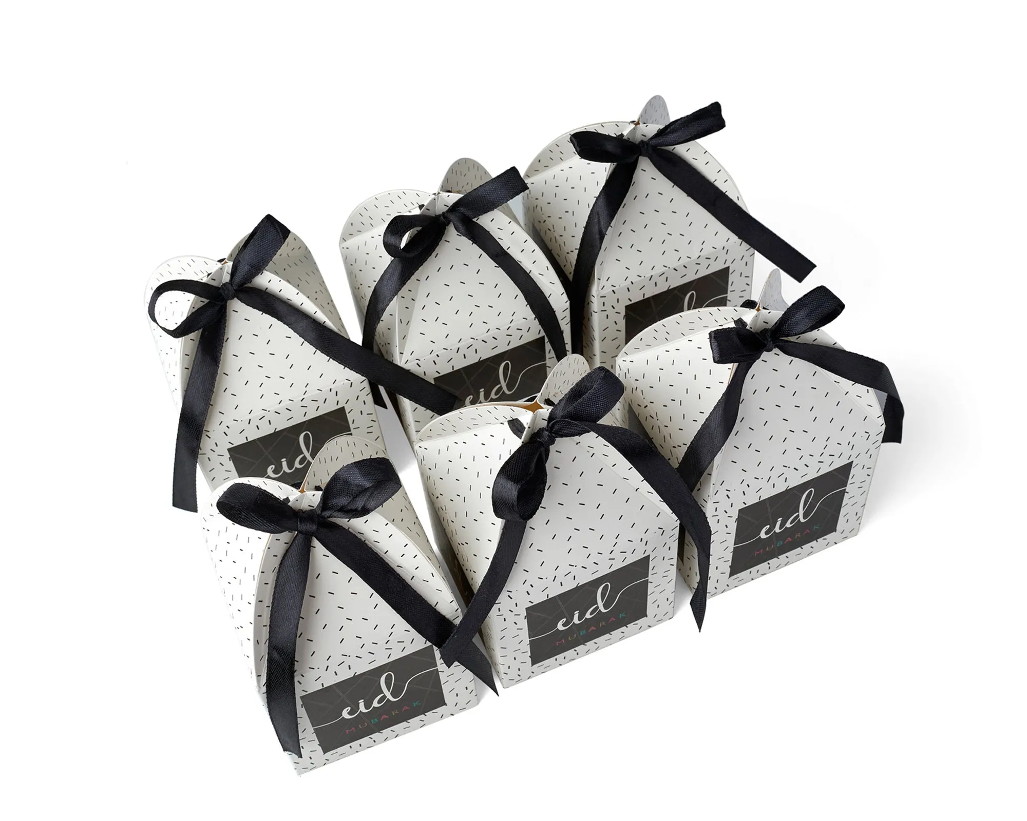 Eid Mubarak Favour Gift Boxes - Eid Edit - Pack of 6