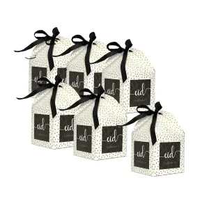 Eid Mubarak Favour Gift Boxes - Eid Edit - Pack of 6