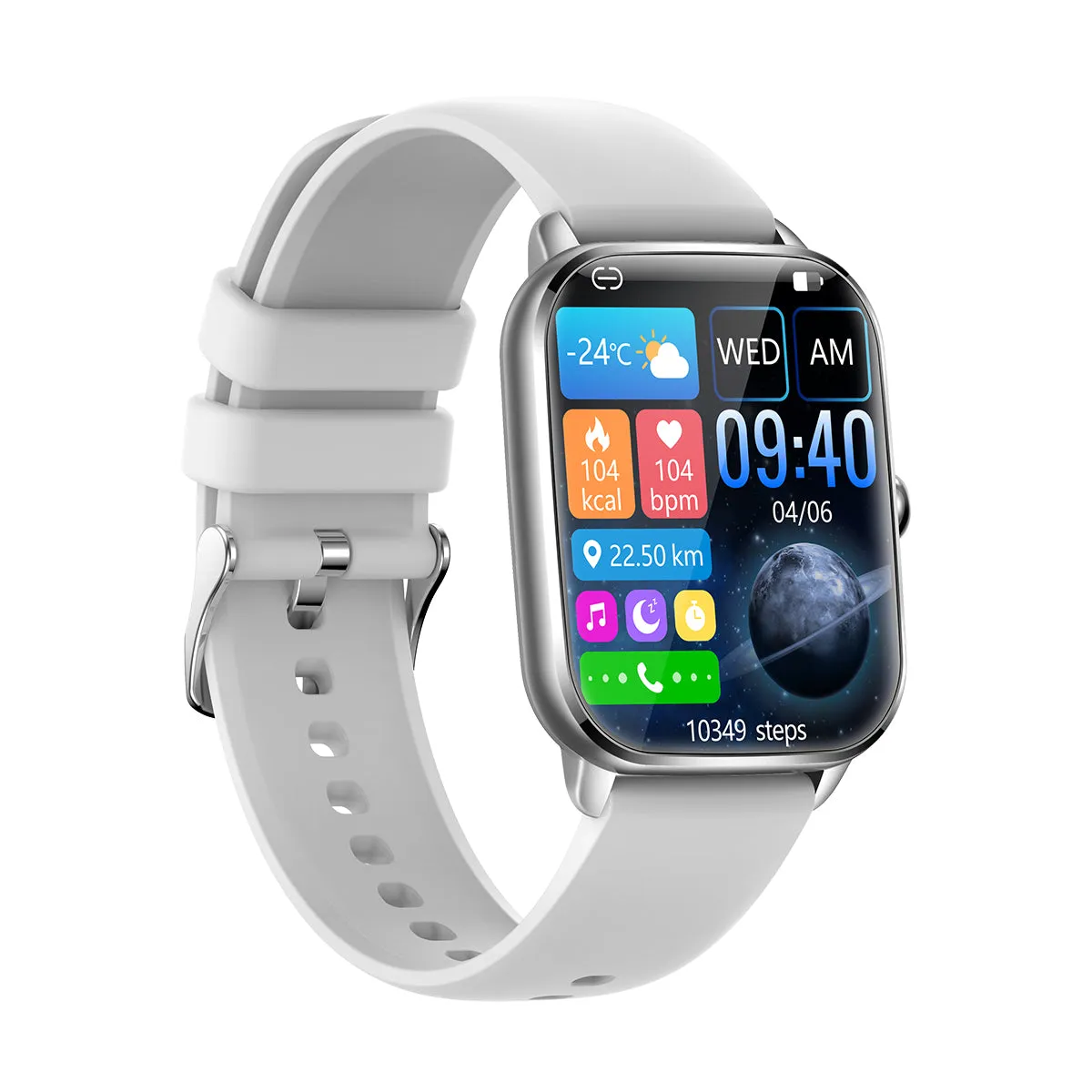 EIGIIS Smart Watch For Men Women Call Dial 1.9" HD Touch Screen Fitness Tracker With Heart Rate Monitor Sleep Tracker Smartwatch Step Counter Pedometer Stopwatch Activity Tracker For IOS Android Samsung