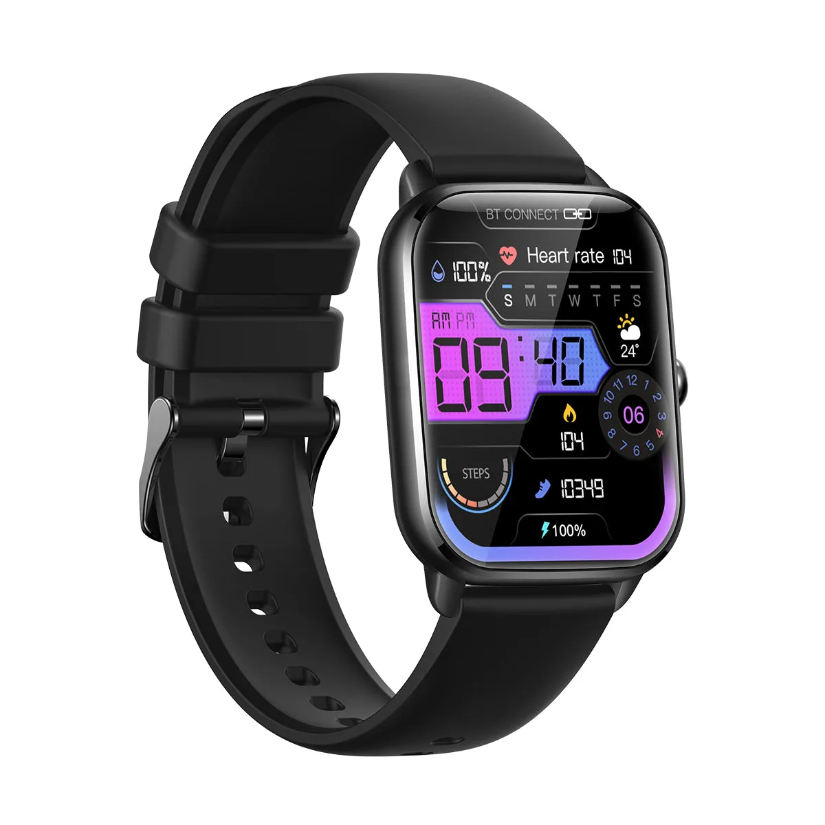 EIGIIS Smart Watch For Men Women Call Dial 1.9" HD Touch Screen Fitness Tracker With Heart Rate Monitor Sleep Tracker Smartwatch Step Counter Pedometer Stopwatch Activity Tracker For IOS Android Samsung
