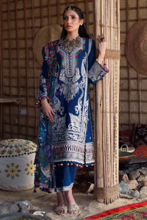 EL22-10 A (SHERINE)  | Elan Lawn 2022 | Unstitched Embroidered Lawn Suit