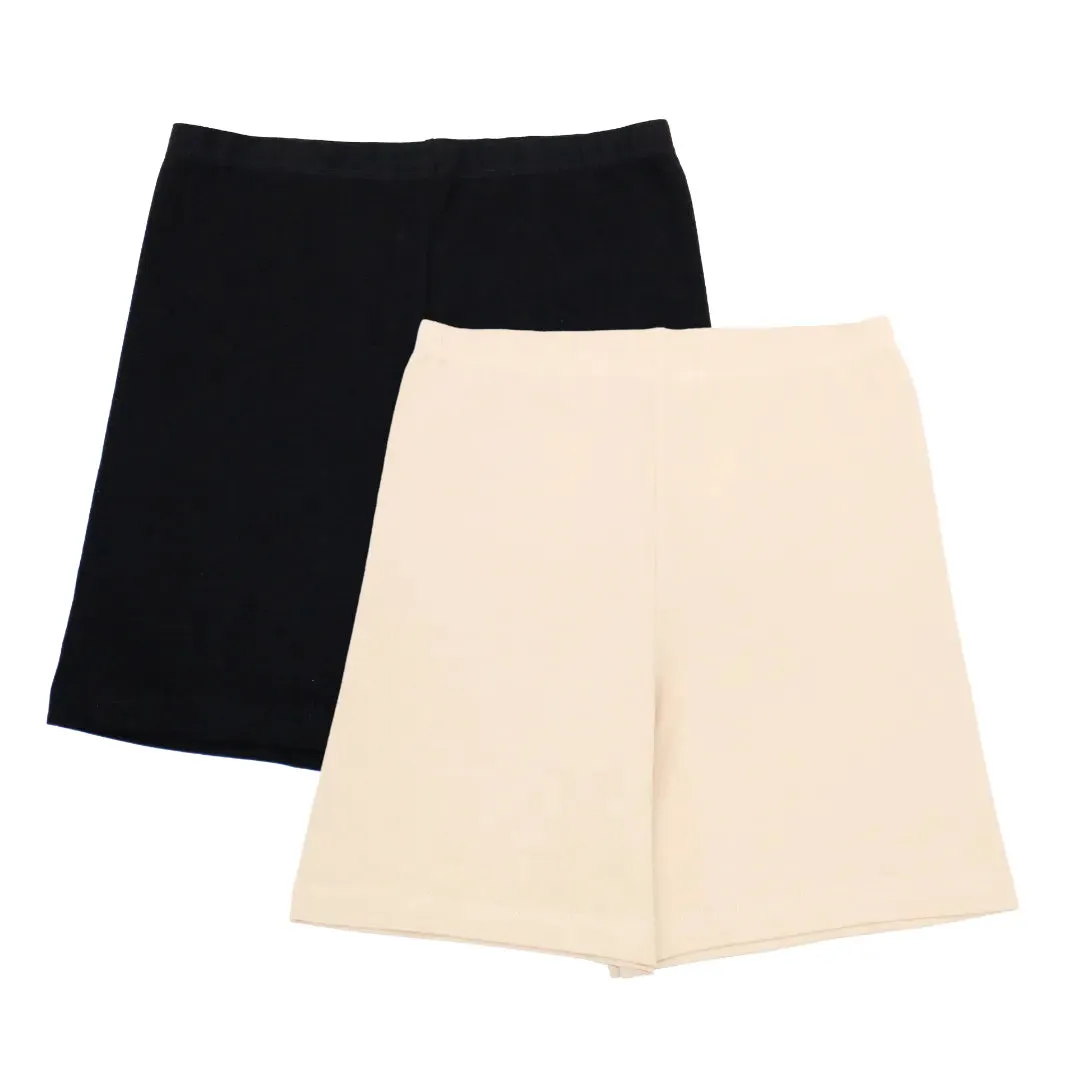Elderly Under Shorts | Full Hip Coverage | Prevents Inner Thigh Chafing | Pack Of 2