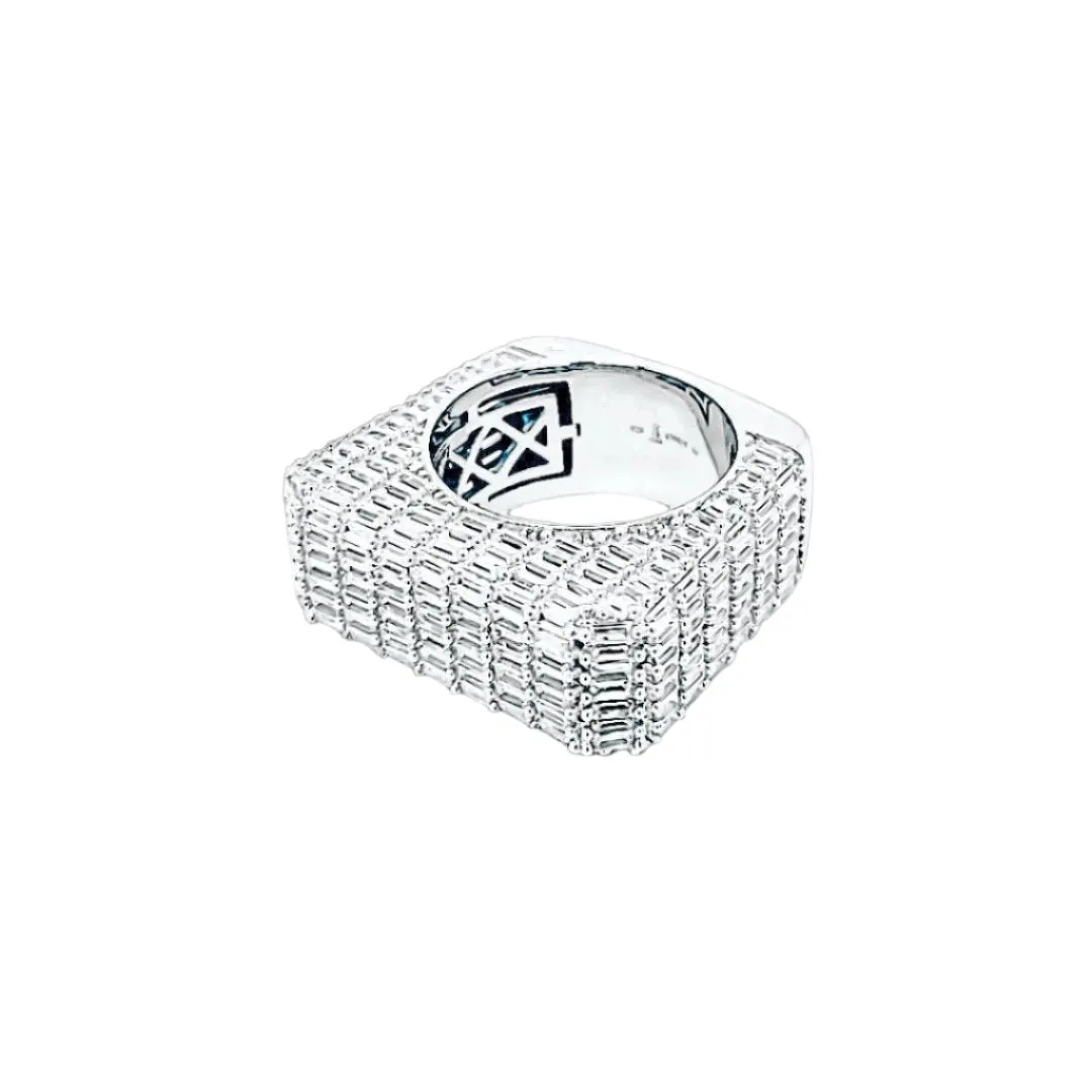 Elegant Brilliance Cubic Zirconia Ring in Sterling Silver - C1055819