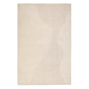 Elegant Ivory Dreamweaver Abode, Dimensions 240cm x 300cm