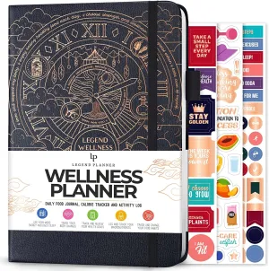 Elevate Your Well-being with the Legend Wellness Planner & Food Journal