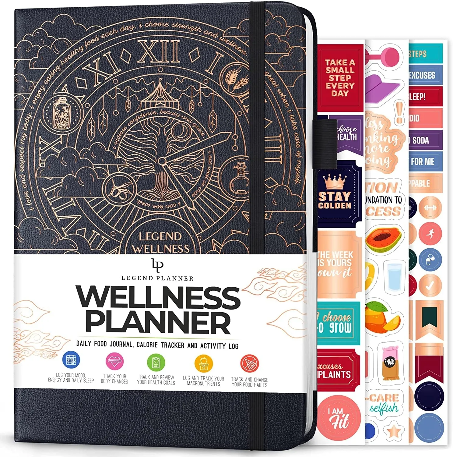 Elevate Your Well-being with the Legend Wellness Planner & Food Journal