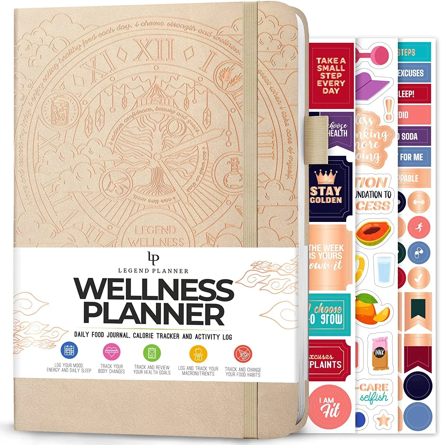 Elevate Your Well-being with the Legend Wellness Planner & Food Journal