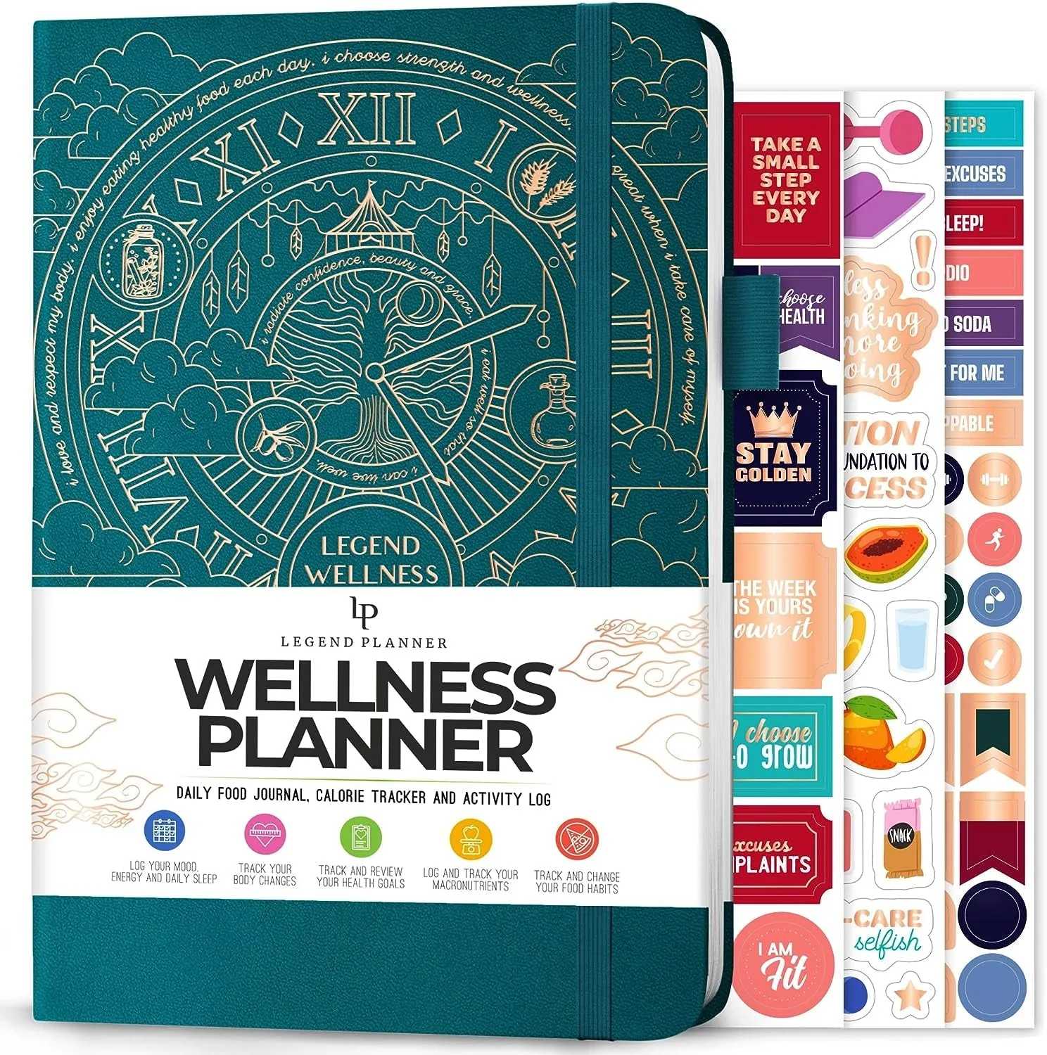 Elevate Your Well-being with the Legend Wellness Planner & Food Journal