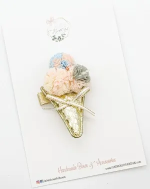 Elie's Bowtiful Bows - 3 Scoops of Summer Snap Clip