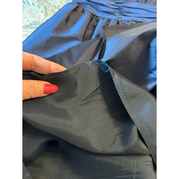 Eliza J. Strapless Navy Cocktail Dress - Size 14