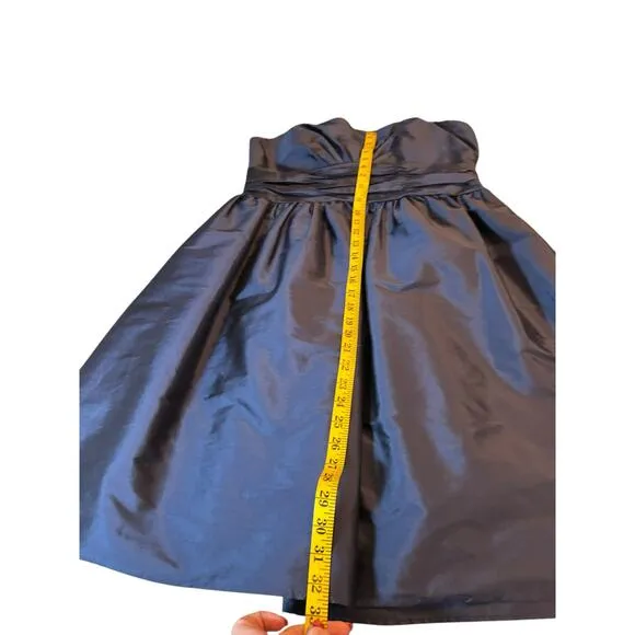 Eliza J. Strapless Navy Cocktail Dress - Size 14