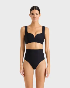 Ellie Bikini Top - Black