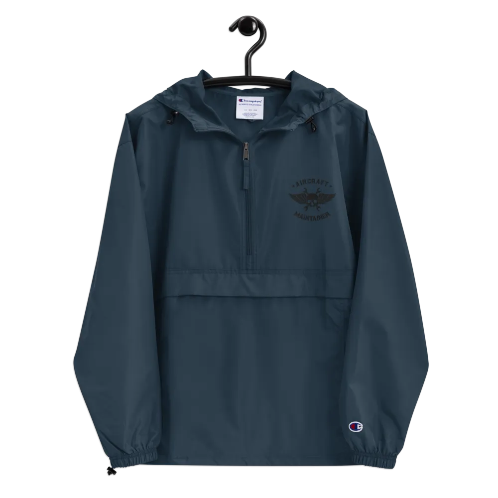 Embroidered Aircraft Maintainer x Champion Packable Jacket