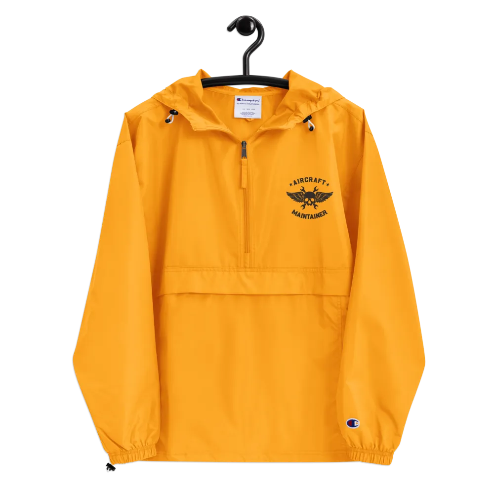 Embroidered Aircraft Maintainer x Champion Packable Jacket