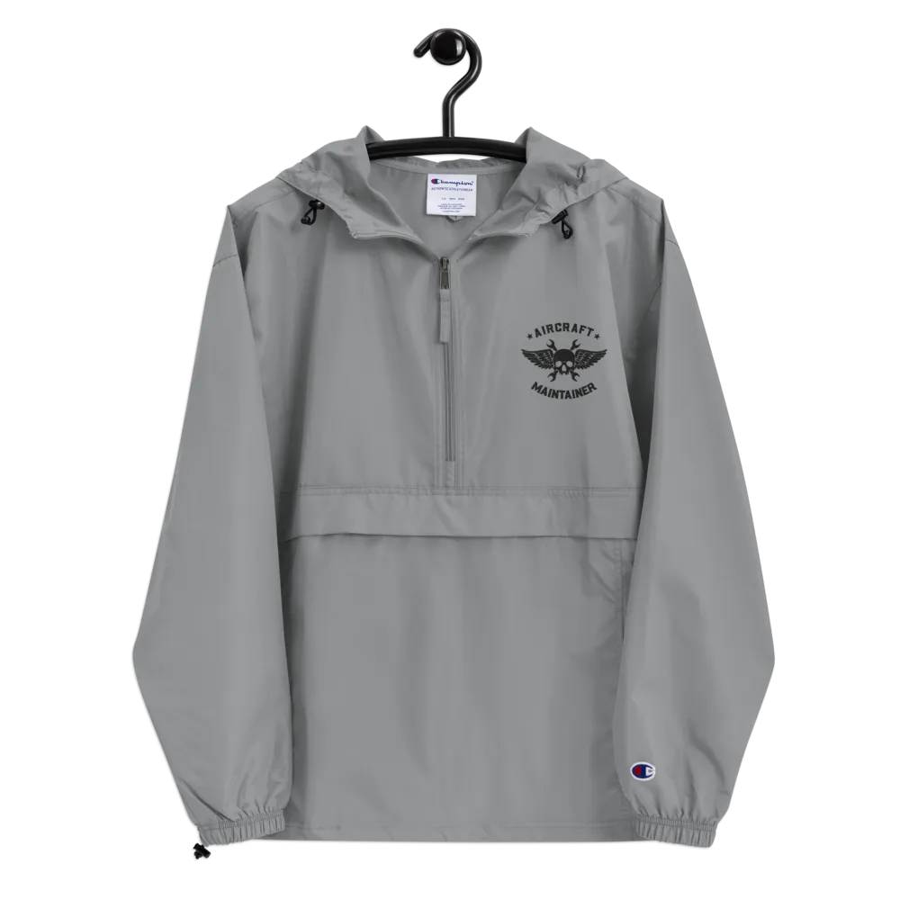 Embroidered Aircraft Maintainer x Champion Packable Jacket