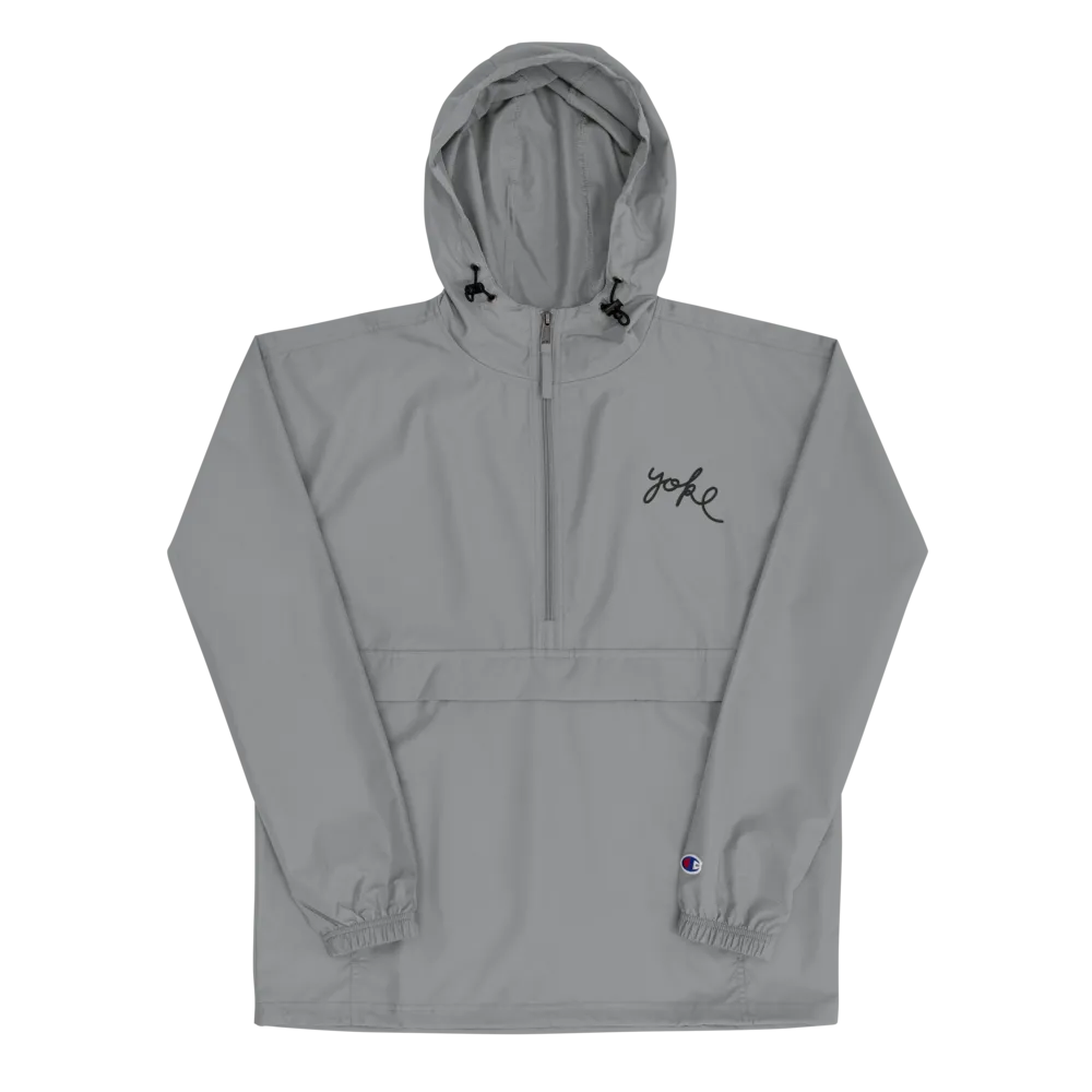Embroidered Champion Packable Jacket