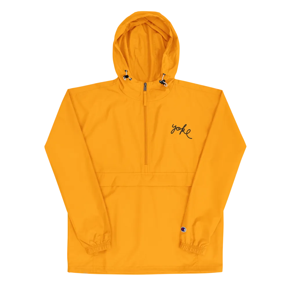 Embroidered Champion Packable Jacket
