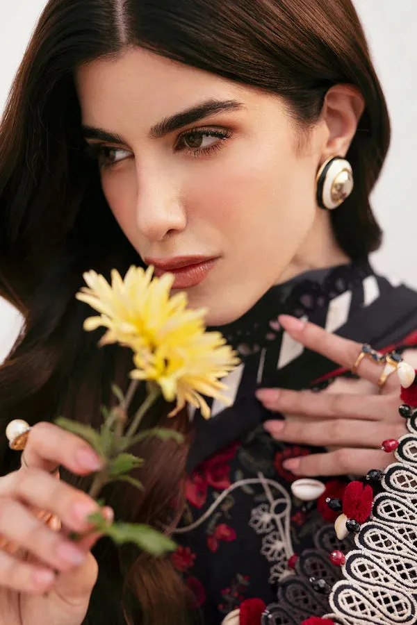 EMBROIDERED LAWN EL-D01