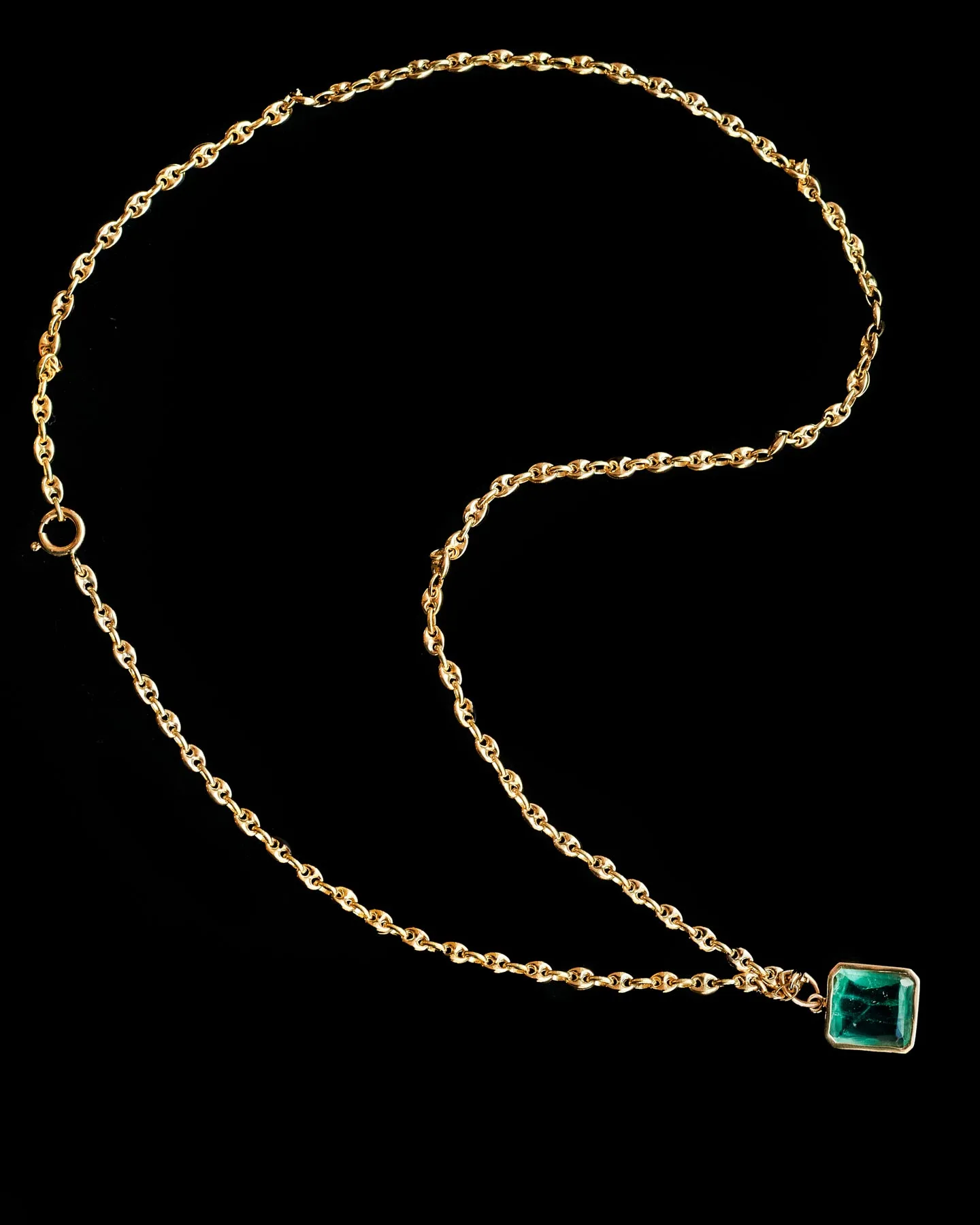 Energetic Hero Fluorite bezel set pendant