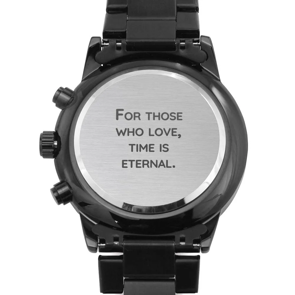 Engraved Luxury Watch Gift For Husband, Boyfriend, Fiancé
